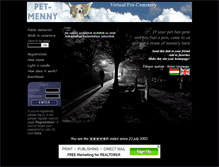 Tablet Screenshot of petmenny.hu